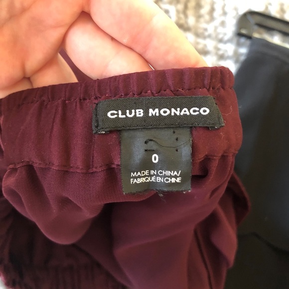 Club Monaco pleated A-line skirt - Picture 5 of 5